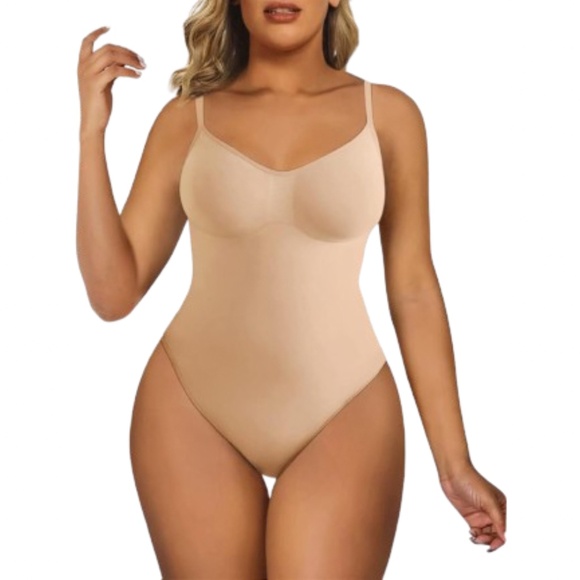 Women’s Seamless Sculpting Tummy Control Brief Bodysuit Shapewear - Picture 1 of 8